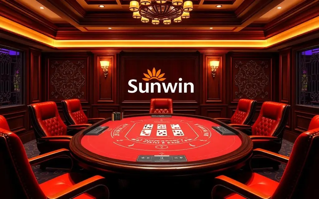 Giao diện game xì dách hoàng gia Sunwin